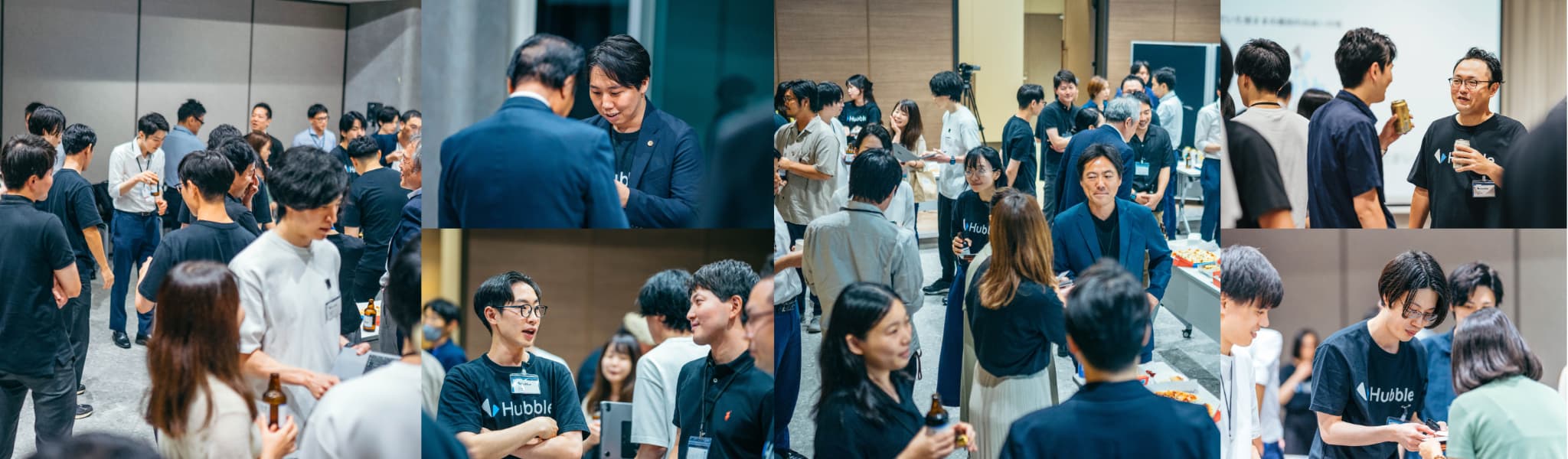 以前のカンファレンス後の懇親会の様子