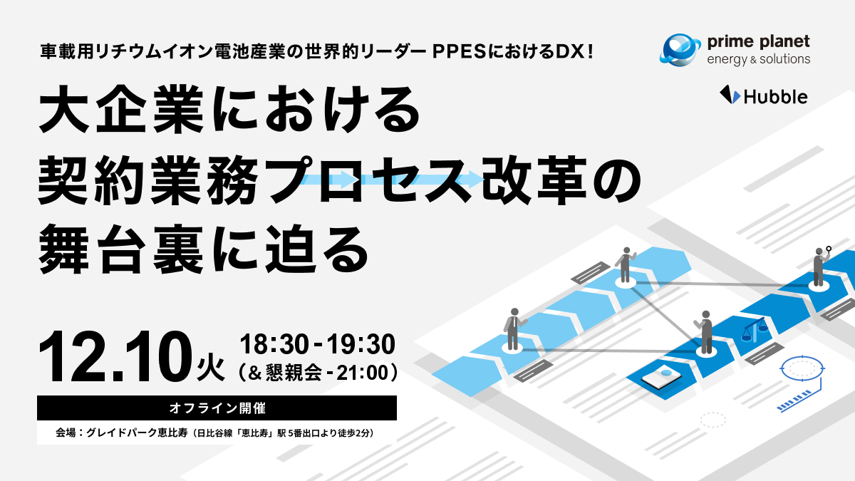 大企業における契約業務プロセス改革の舞台裏に迫る